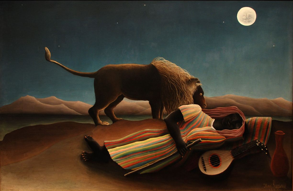 MOMA 09 Henri Rousseau The Sleeping Gypsy